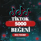 TikTok 5000 Adet Beğeni - HIZLI