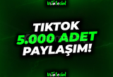 ⭐TikTok 5.000 Adet Paylaşım!