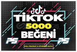 ⭐TİKTOK 5000 BEĞENİ ⭐