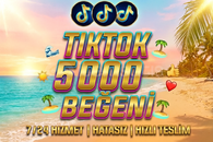 ⭐TİKTOK 5000 BEĞENİ 
