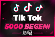TikTok 5.000 Beğeni + Garanti