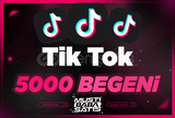 TikTok 5.000 Beğeni + Garanti