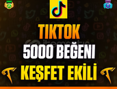 ⭐️☘️Tiktok 5000 Beğeni❤️Garanti & Sorunsuz❤️