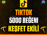 ⭐️☘️Tiktok 5000 Beğeni❤️Garanti & Sorunsuz❤️