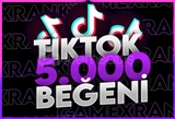 ⭐TİKTOK 5000 GERÇEK BEĞENİ⭐