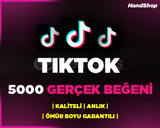 ⭐TİKTOK 5000 GERÇEK BEĞENİ | GARANTİLİ⭐