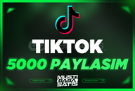 ⭐TikTok 5000 Gerçek Paylaşım