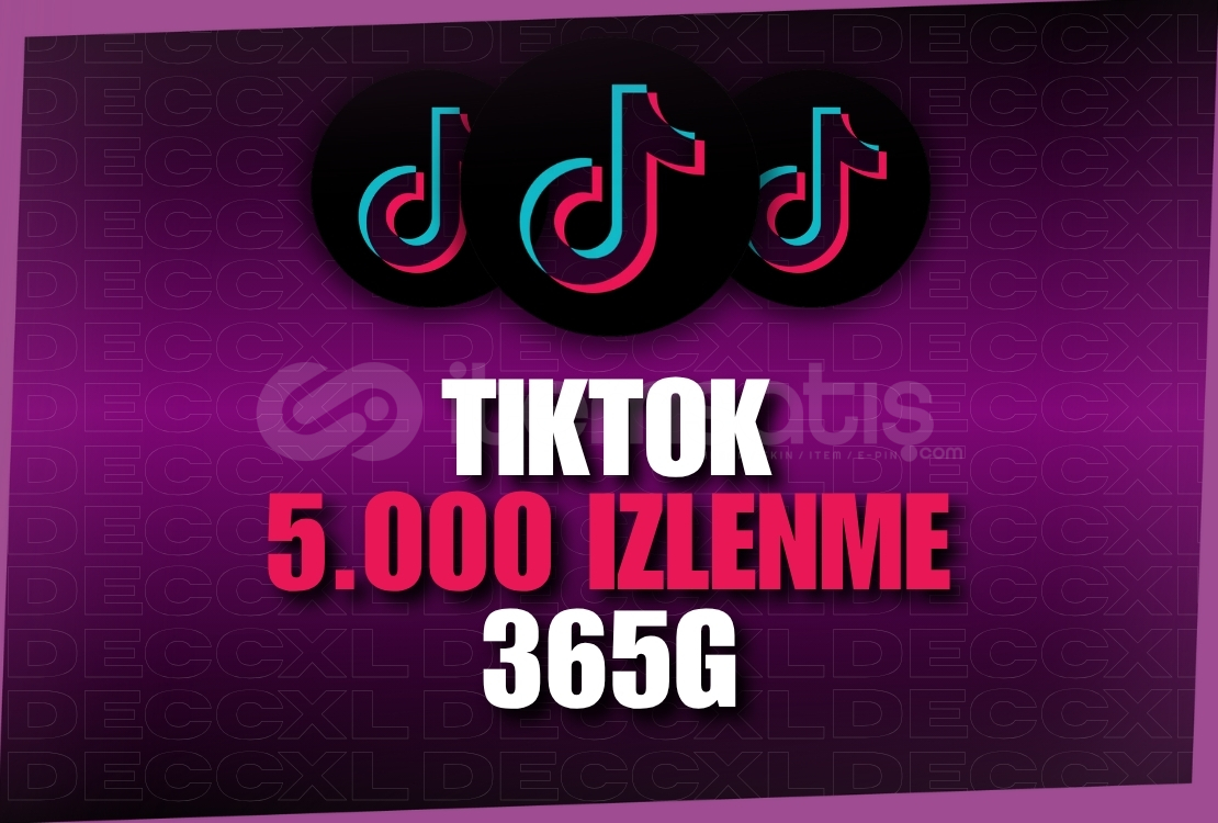 ⭐Tiktok 5.000 İzlenme - 365G  ⭐Tiktok 5.000 İzlenme - 365G
