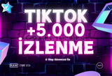 Tiktok 5.000 İzlenme - Hızlı Teslimat - GShop