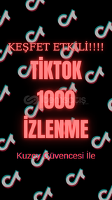 ⭐[Tiktok 1000 İzlenme Keşfet Etkili]????????