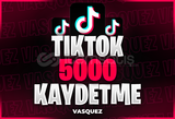 ⭐TİKTOK 5000 KAYDETME⭐