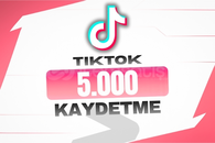 ⭐Tiktok 5.000 Kaydetme |30G|