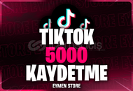 ⭐TİKTOK 5000 KAYDETME