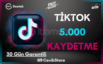 ⭐️TikTok 5.000 Kaydetme [Garanti]⭐️