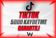 TIKTOK 5000 KAYDETME GARANTILI
