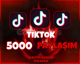 TİKTOK 5000 PAYLAŞIM