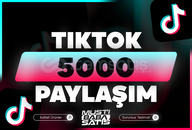 ⭐TikTok 5000 Paylaşım + Garanti