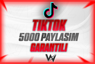 TIKTOK 5000 PAYLAŞIM GARANTİLİ