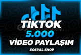 ⭐[TİKTOK] 5000 PAYLAŞIM OTO TESLİM