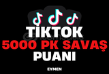 ⭐TİKTOK 5000 PK SAVAŞ PUANI⭐