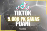 ⭐TİKTOK 5.000 PK SAVAŞ PUANI⭐