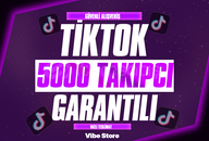 ⭐️☘️Tiktok 5000 Takipçi❤️Garanti & Sorunsuz❤️⭐️