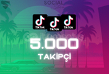 TikTok 5.000 Takipçi - Garantili