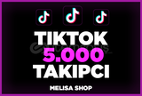⭐TikTok 5000 Takipçi [Hızlı & Garantili]⭐