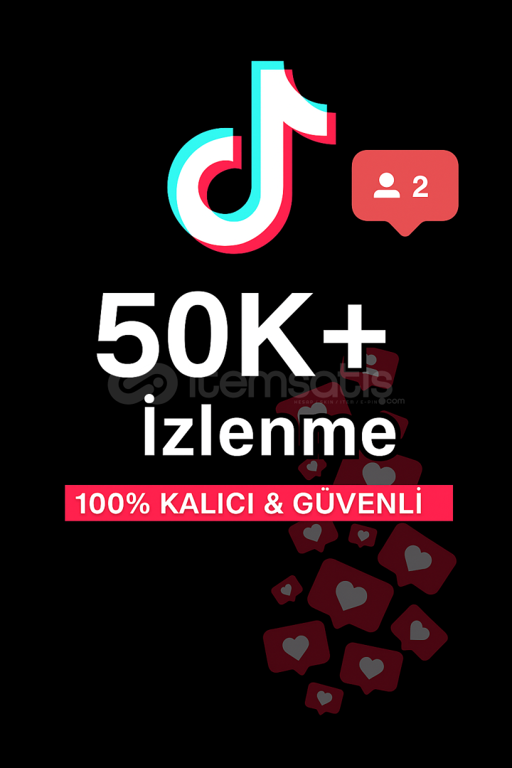 TikTok 50.000+ | %100 Güvenli ve Kalıcı TikTok 50.000+ | %100 Güvenli ve Kalıcı