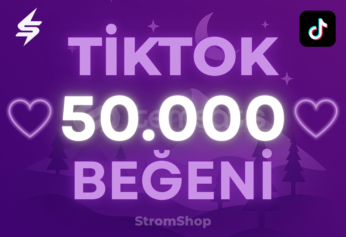 TİKTOK 50.000 BEĞENİ | GARANTİ TİKTOK 50.000 BEĞENİ | GARANTİ