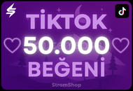TİKTOK 50.000 BEĞENİ | GARANTİ