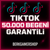 TİKTOK 50.000 BEĞENİ | GARANTİ