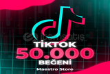 TikTok 50.000 Beğeni ⭐Garantili⭐