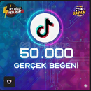 Tiktok 50.000 Gerçek Beğeni