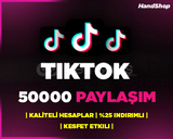 ⭐TİKTOK 50000 GERÇEK PAYLAŞIM | GARANTİLİ⭐