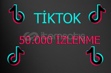 TİKTOK 50.000 İZLENME GARANTİLİ