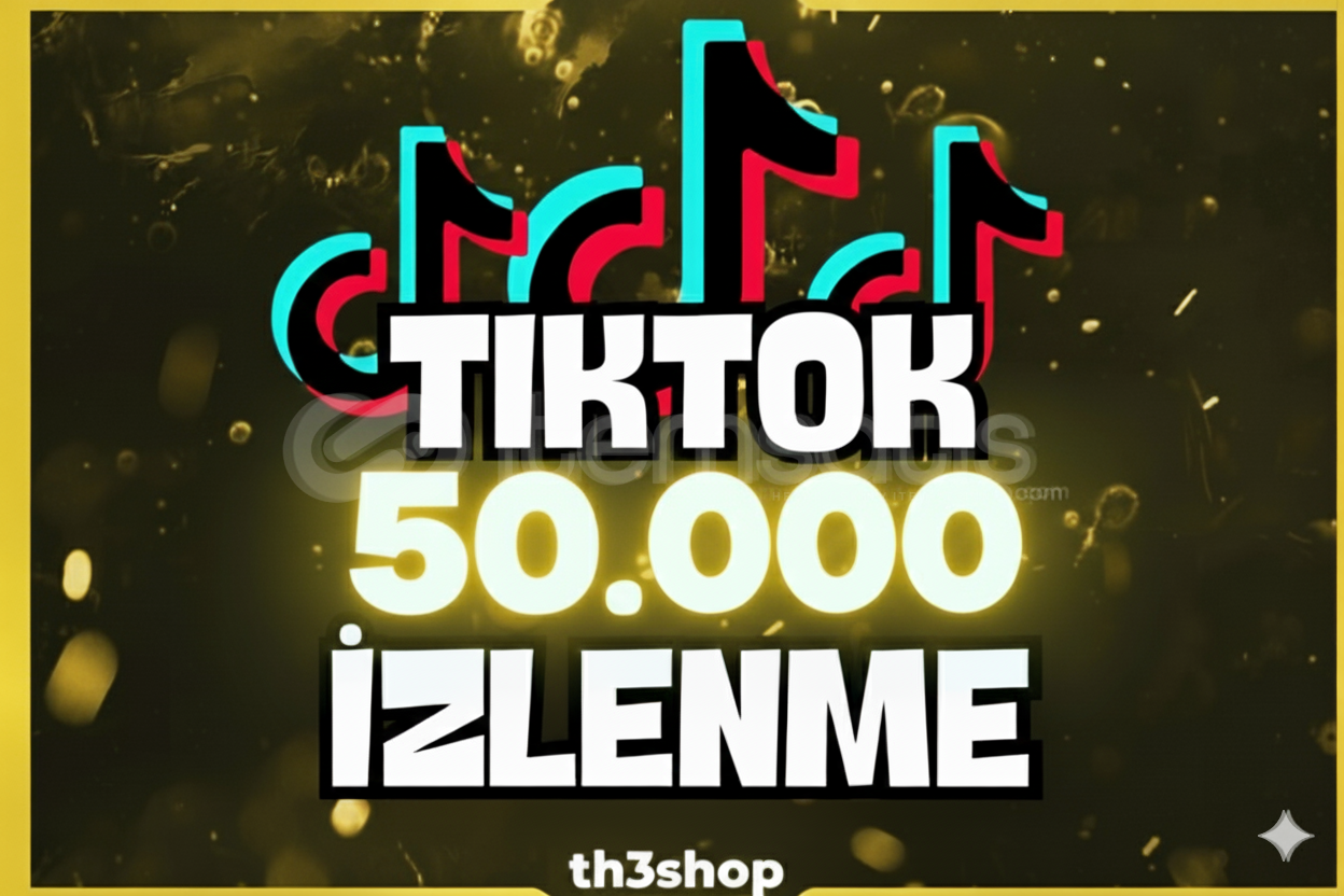 ⭐TİKTOK 50.000 İZLENME - ANINDA TESLİM ⭐ ⭐TİKTOK 50.000 İZLENME - ANINDA TESLİM ⭐