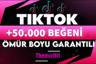 [⭐] TİKTOK +50.000 KALİTELİ & GARANTİLİ BEĞENİ