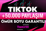 [⭐] TİKTOK +50.000 KALİTELİ PAYLAŞIM