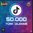 Tiktok 50.000 Türk İzleyici