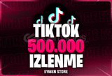 ⭐Tiktok 500.000 İzlenme⭐