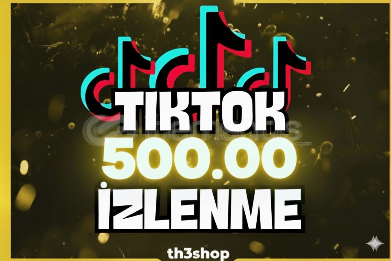 ⭐TİKTOK 500.000 İZLENME - ANINDA TESLİM ⭐ ⭐TİKTOK 500.000 İZLENME - ANINDA TESLİM ⭐