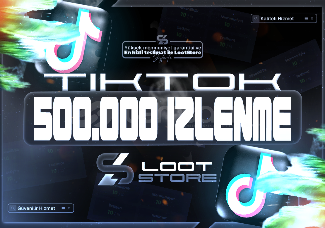 ⭐️TİKTOK 500.000 İZLENME+GARANTİ✅⭐️ ⭐️TİKTOK 500.000 İZLENME+GARANTİ✅⭐️