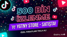 TİKTOK 500.000 İZLENME| YGTNY STORE