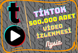 TikTok - 500.000 Video İzlenmesi ⭐