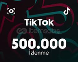 ✔️TİKTOK 500K İZLENME✔️