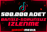 ⭐️TIKTOK 500K İZLENME + GARANTİ⭐️