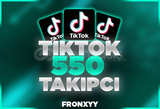 TİKTOK 550 TAKİPÇİ 