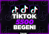 ⭐Tiktok +5500 Beğeni⭐