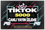 ⭐TİKTOK 5.OOO CANLI YAYIN İZLEME 15DK ⭐